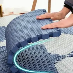 Goma Eva para la industria de los pisos