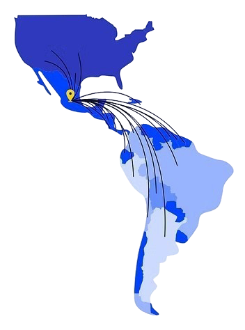 Mapa Latinoamérica